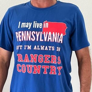 NYR fans!  Great looking t-shirt for those living in PA!